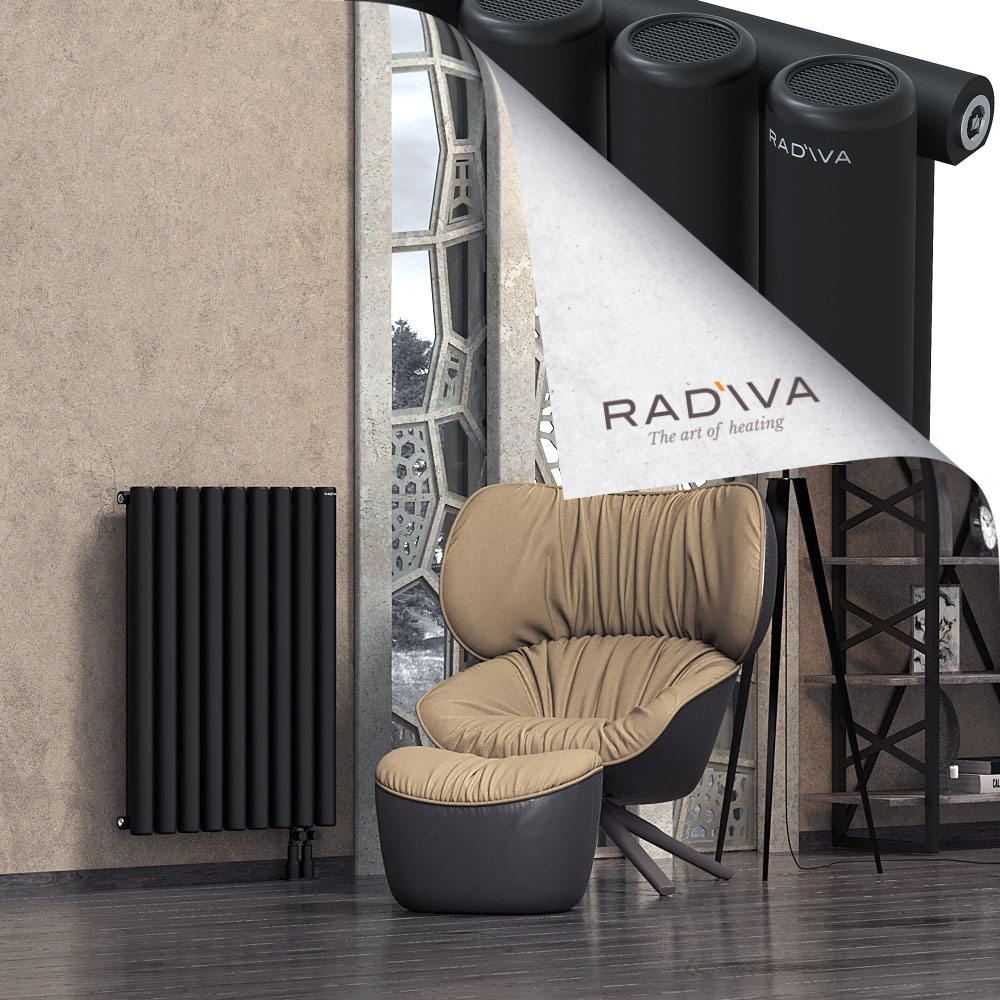 Mati Aluminium Radiator 900x662 Black - 4