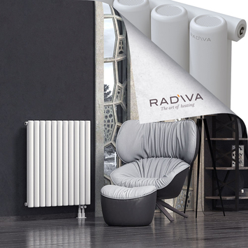 Mati Aluminium Radiator 900x810 White Bottom Right 50mm