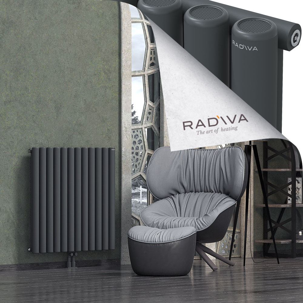 Mati Aluminium Radiator 900x884 Dark Anthracite - 2