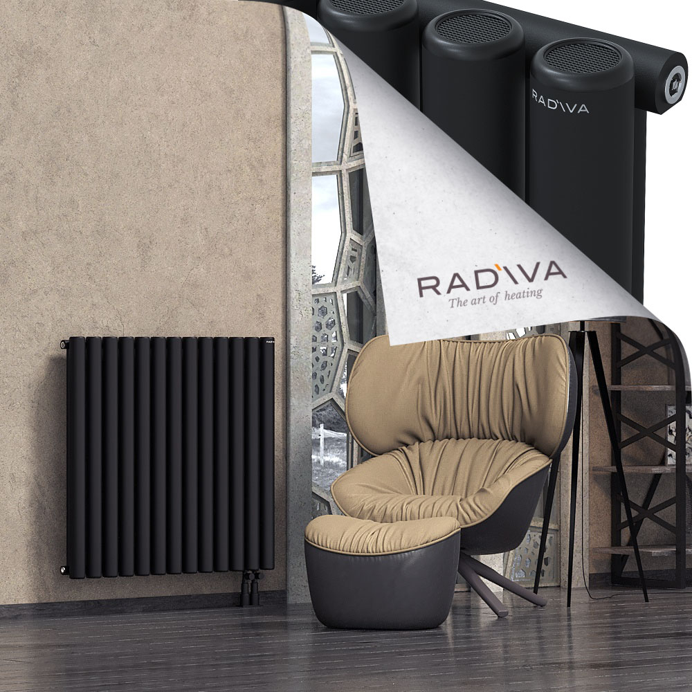 Mati Aluminium Radiator 900x958 Black - 4