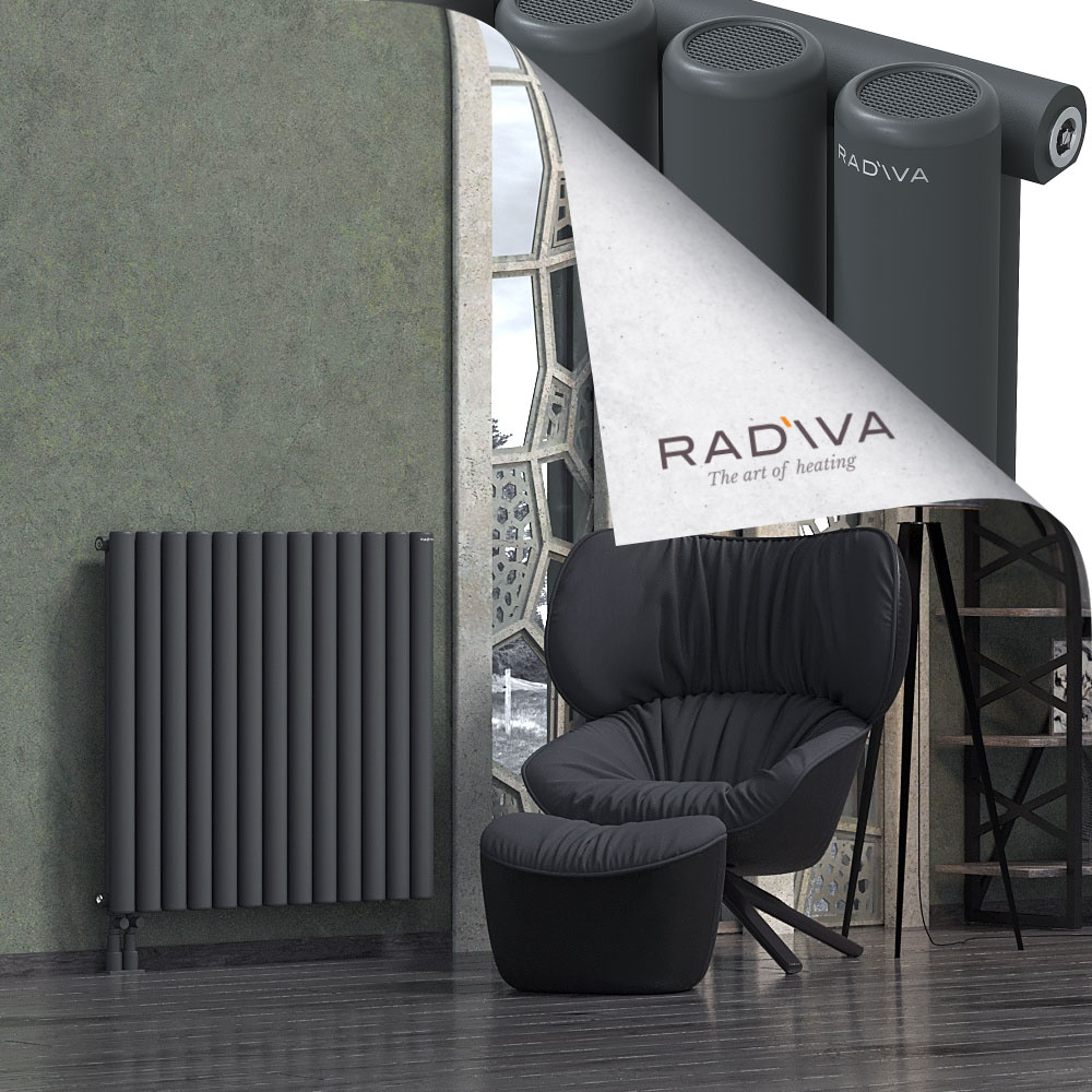 Mati Aluminium Radiator 900x958 Dark Anthracite - 3