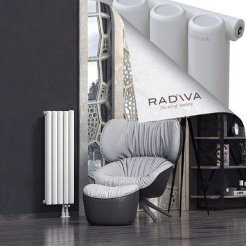 Mati Alüminyum Radyatör 1000x366 Beyaz Alt Sağ 50mm