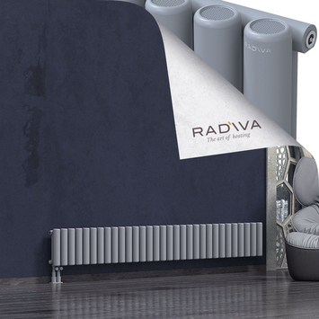 Mati Alüminyum Radyatör 300x2290 Gri Alt Sol 50mm