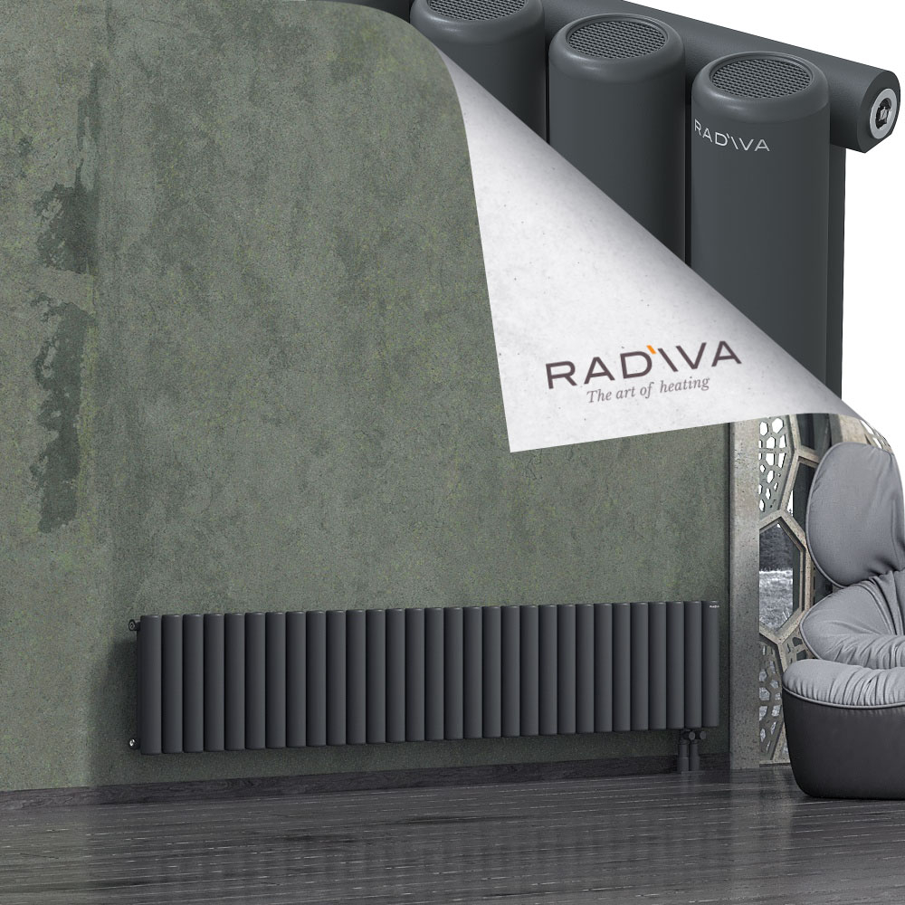 Mati Alüminyum Radyatör 400x2216 Koyu Antrasit - 4