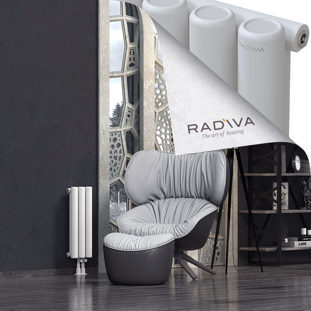 Mati Alüminyum Radyatör 600x218 Beyaz - 4