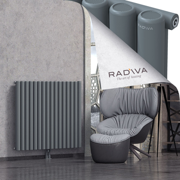 Mati Radiateur En Aluminium 1000x1180 Anthracite Bas Milieu 50mm