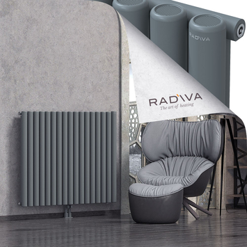 Mati Radiateur En Aluminium 1000x1254 Anthracite Bas Milieu 50mm
