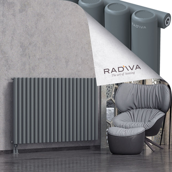 Mati Radiateur En Aluminium 1000x1624 Anthracite Bas à gauche 50mm