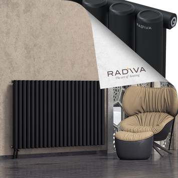 Mati Radiateur En Aluminium 1000x1698 Noir Bas à gauche 50mm