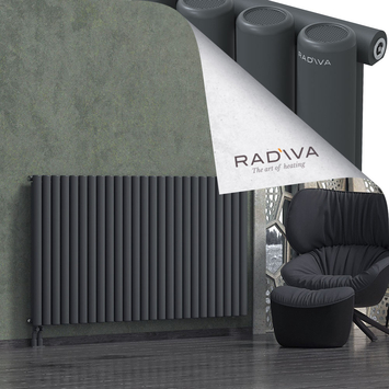 Mati Radiateur En Aluminium 1000x1846 Anthracite Foncé Bas à gauche 50mm