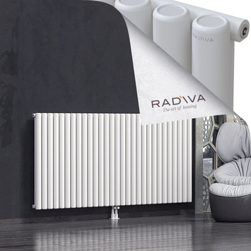 Mati Radiateur En Aluminium 1000x2142 Blanc Bas Milieu 50mm