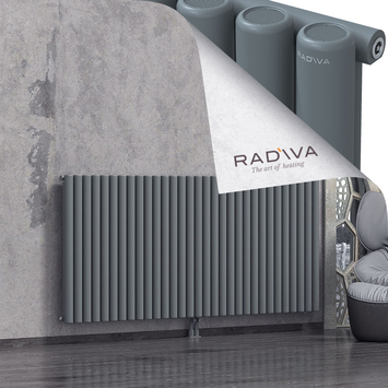 Mati Radiateur En Aluminium 1000x2290 Anthracite Bas Milieu 50mm