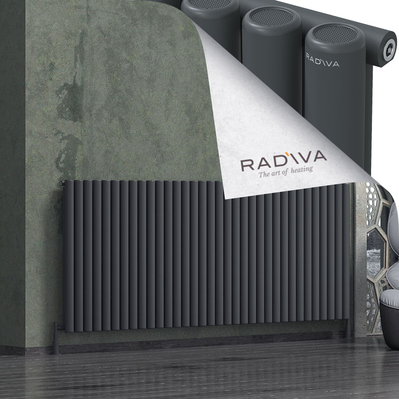 Mati Radiateur En Aluminium 1000x2512 Anthracite Foncé 