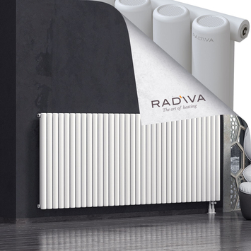 Mati Radiateur En Aluminium 1000x2512 Blanc Bas à droite 50mm