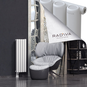Mati Radiateur En Aluminium 1000x366 Blanc Bas à gauche 50mm