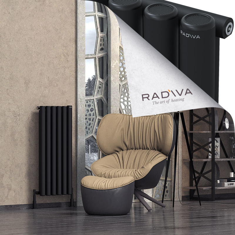 Mati Radiateur En Aluminium 1000x440 Noir 