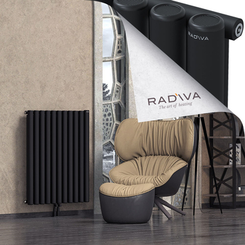 Mati Radiateur En Aluminium 1000x810 Noir Bas Milieu 50mm
