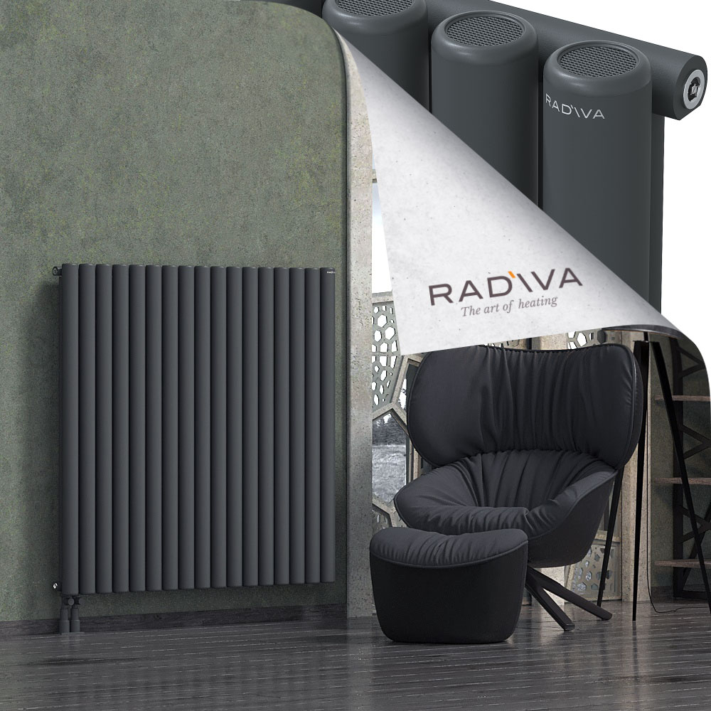 Mati Radiateur En Aluminium 1200x1254 Anthracite Foncé - 3