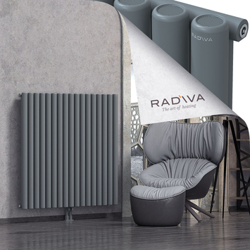 Mati Radiateur En Aluminium 1200x1254 Anthracite Bas Milieu 50mm