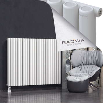 Mati Radiateur En Aluminium 1200x1698 Blanc Bas à gauche 50mm