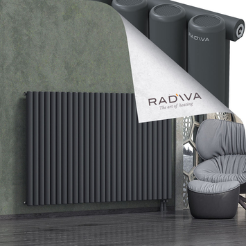 Mati Radiateur En Aluminium 1200x1994 Anthracite Foncé Bas à droite 50mm