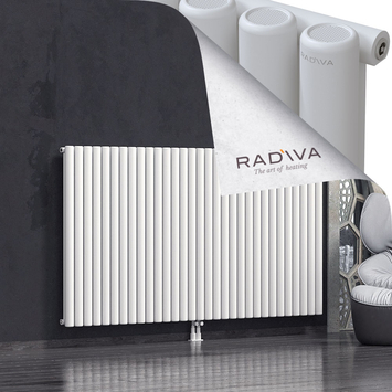 Mati Radiateur En Aluminium 1200x2290 Blanc Bas Milieu 50mm