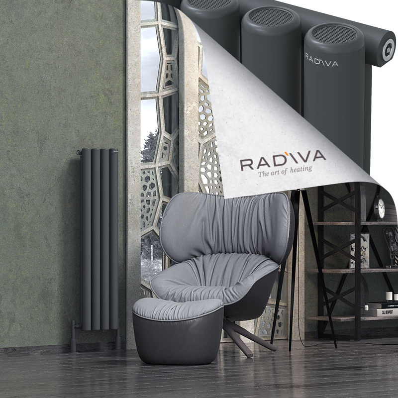 Mati Radiateur En Aluminium 1200x292 Anthracite Foncé 