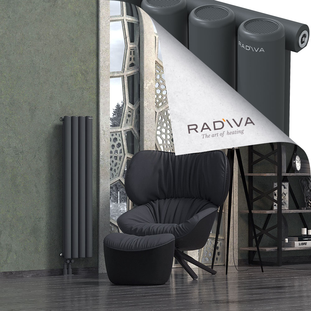 Mati Radiateur En Aluminium 1200x292 Anthracite Foncé - 3