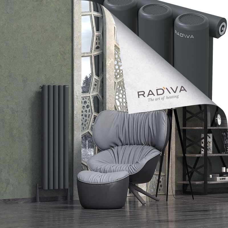 Mati Radiateur En Aluminium 1200x366 Anthracite Foncé 
