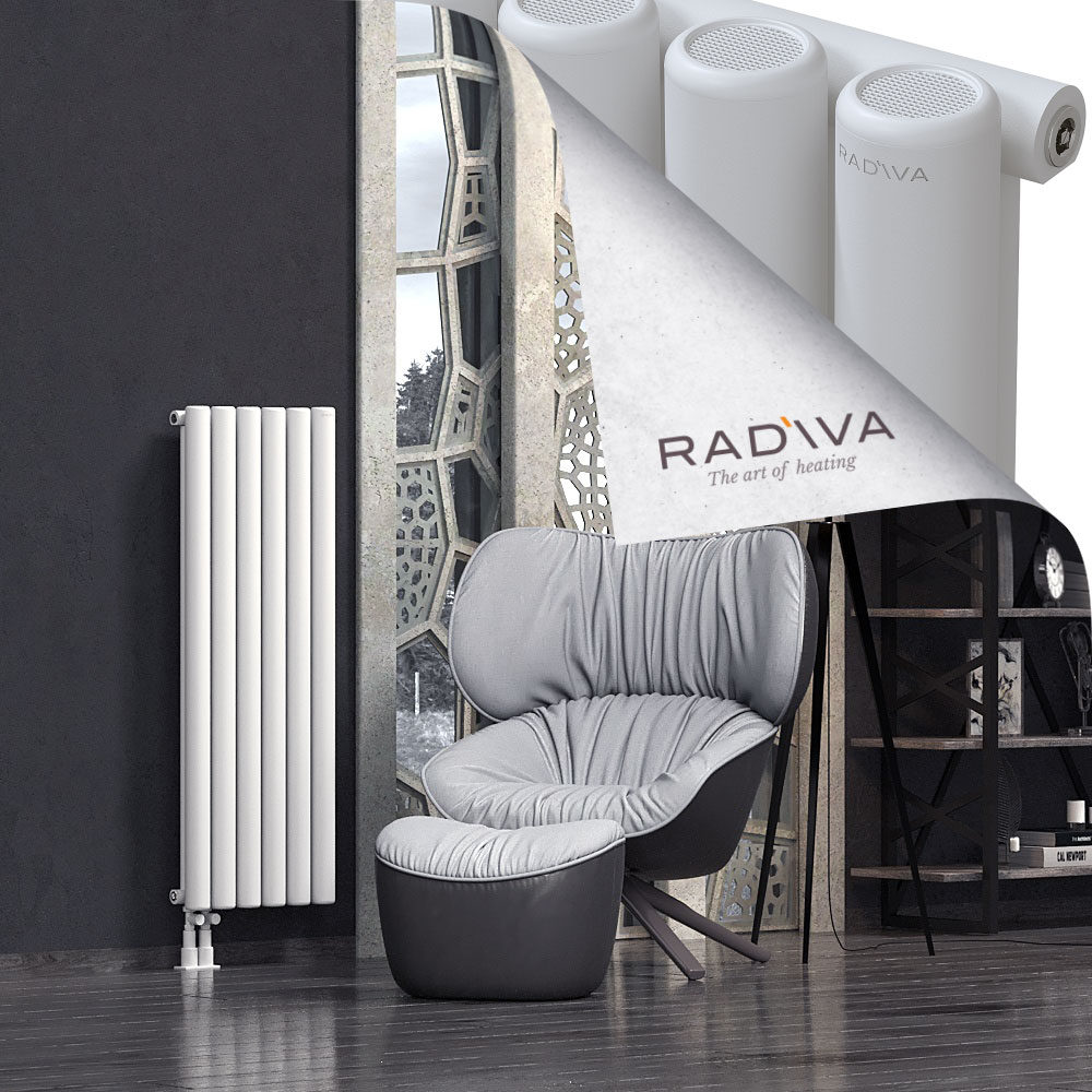 Mati Radiateur En Aluminium 1200x440 Blanc - 3