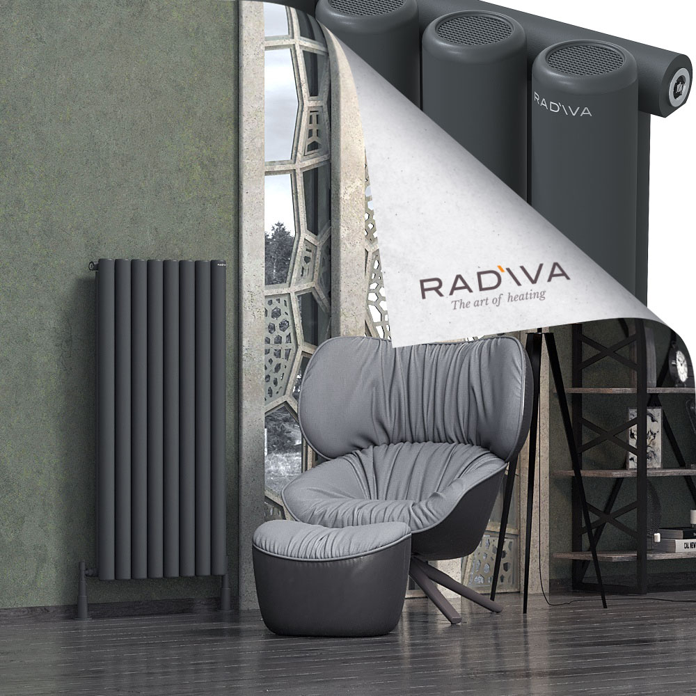 Mati Radiateur En Aluminium 1200x588 Anthracite Foncé - 1