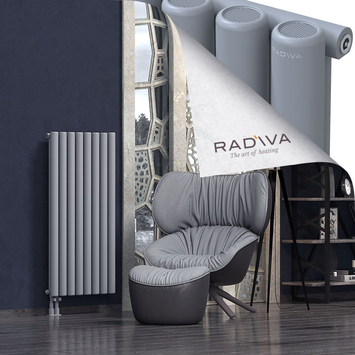 Mati Radiateur En Aluminium 1200x588 Gris Bas à gauche 50mm