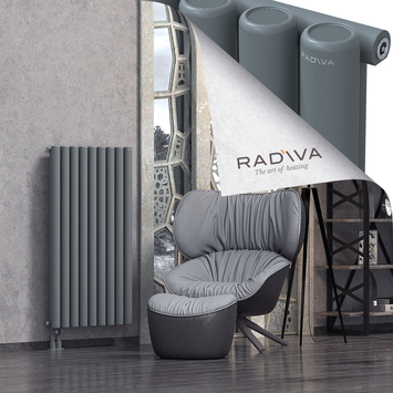 Mati Radiateur En Aluminium 1200x662 Anthracite Bas à gauche 50mm