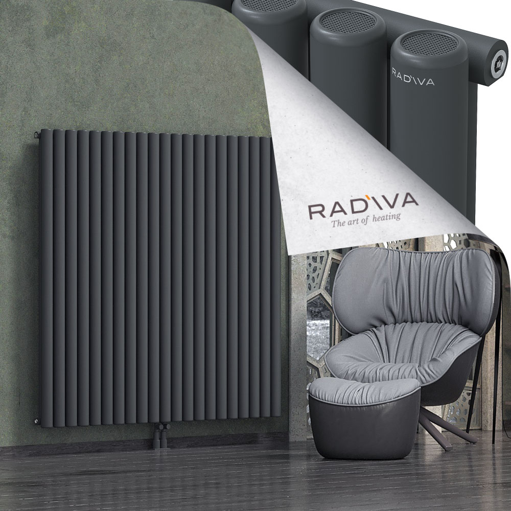 Mati Radiateur En Aluminium 1500x1550 Anthracite Foncé - 2