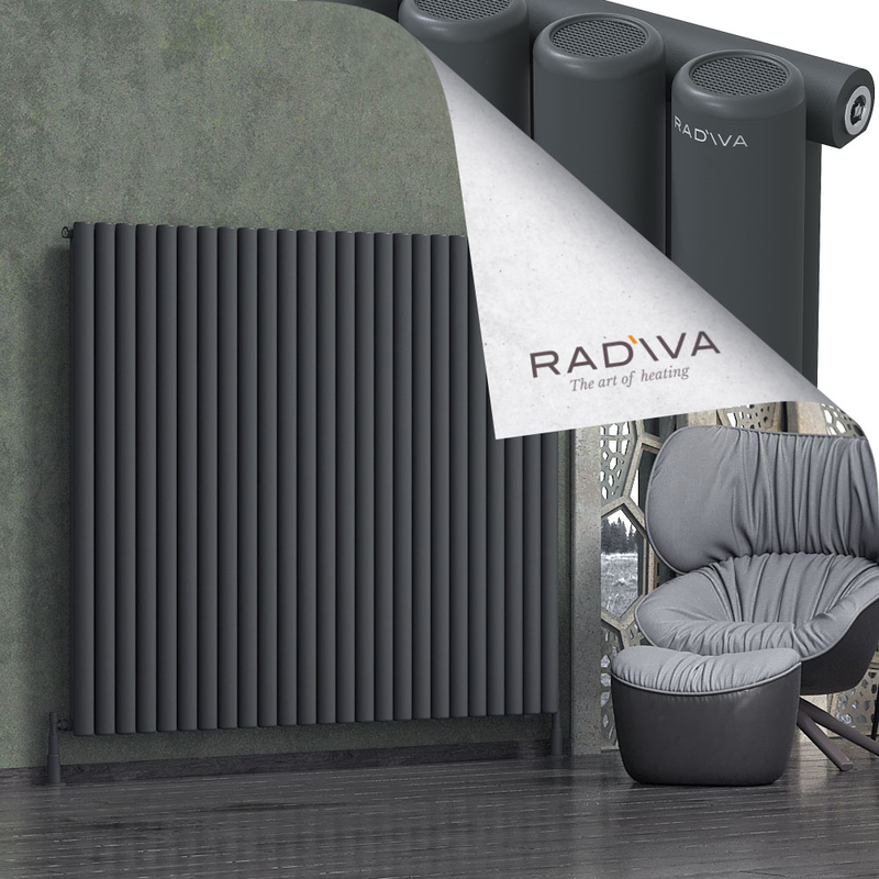 Mati Radiateur En Aluminium 1500x1846 Anthracite Foncé 