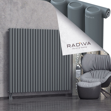 Mati Radiateur En Aluminium 1500x1846 Anthracite Bas à gauche 50mm