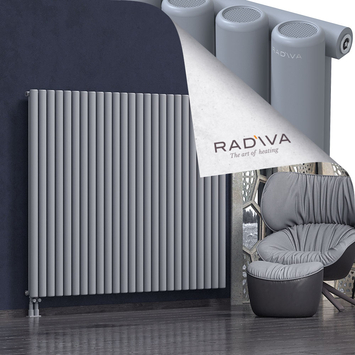 Mati Radiateur En Aluminium 1500x1846 Gris Bas à gauche 50mm