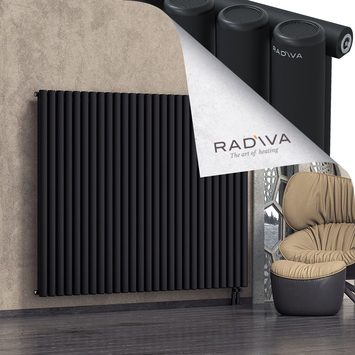 Mati Radiateur En Aluminium 1500x1994 Noir Bas à droite 50mm