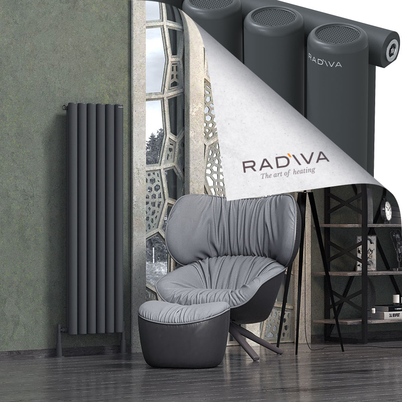 Mati Radiateur En Aluminium 1500x440 Anthracite Foncé 