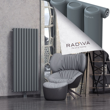 Mati Radiateur En Aluminium 1500x736 Anthracite Bas Milieu 50mm