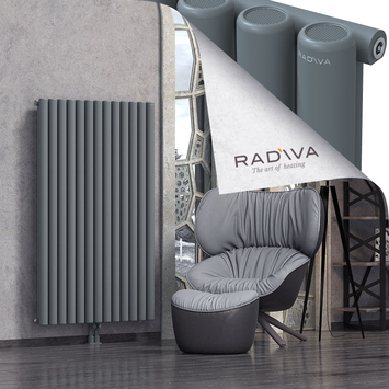Mati Radiateur En Aluminium 1500x958 Anthracite Bas Milieu 50mm