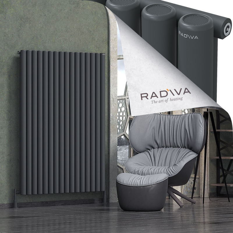 Mati Radiateur En Aluminium 1600x1180 Anthracite Foncé 