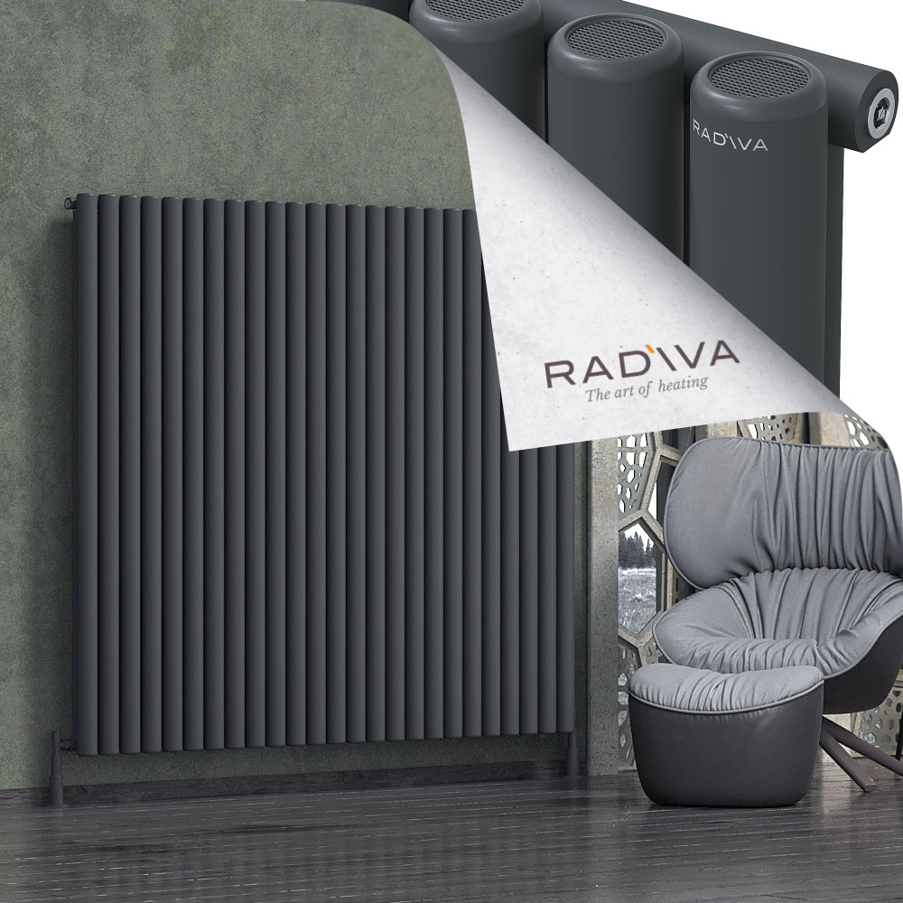 Mati Radiateur En Aluminium 1600x1846 Anthracite Foncé - 1