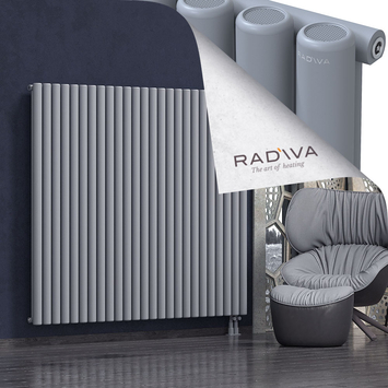 Mati Radiateur En Aluminium 1600x1846 Gris Bas à droite 50mm