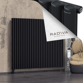 Mati Radiateur En Aluminium 1600x2142 Noir Bas à gauche 50mm