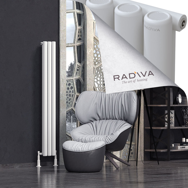 Mati Radiateur En Aluminium 1600x218 Blanc 