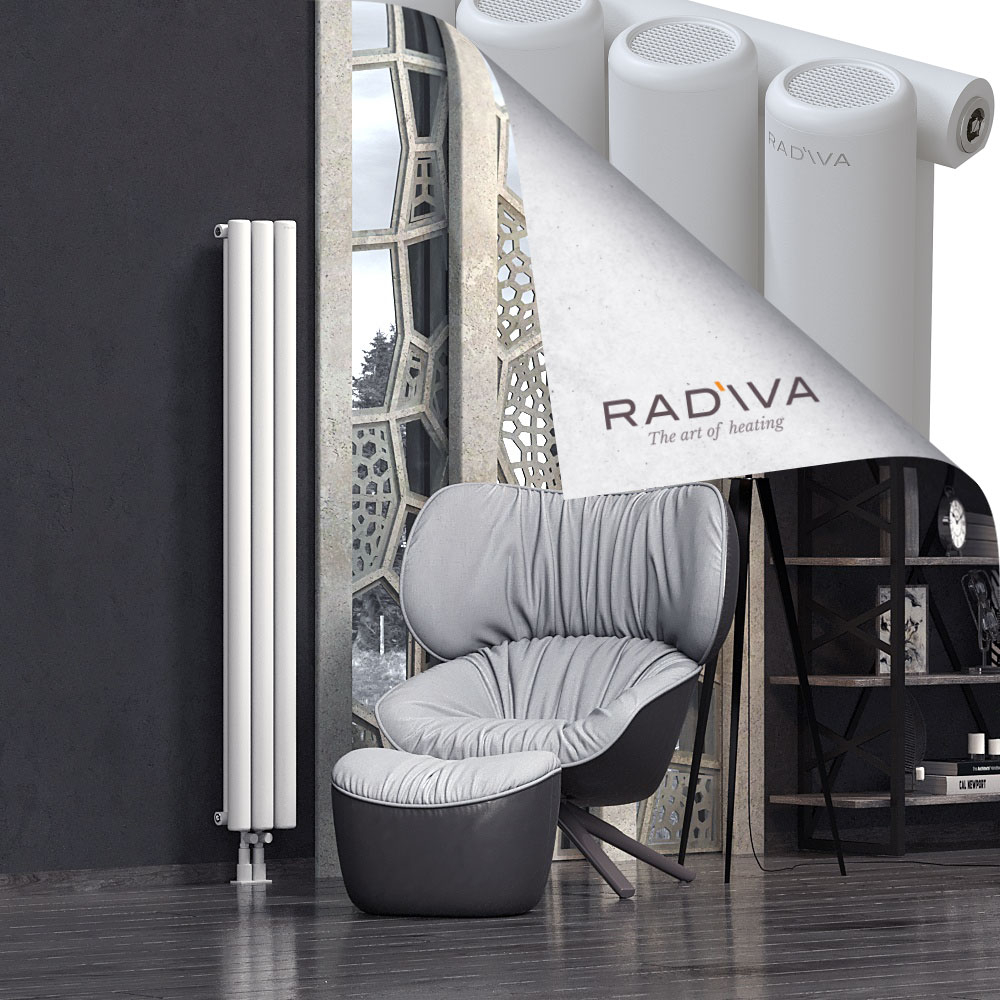 Mati Radiateur En Aluminium 1600x218 Blanc - 2