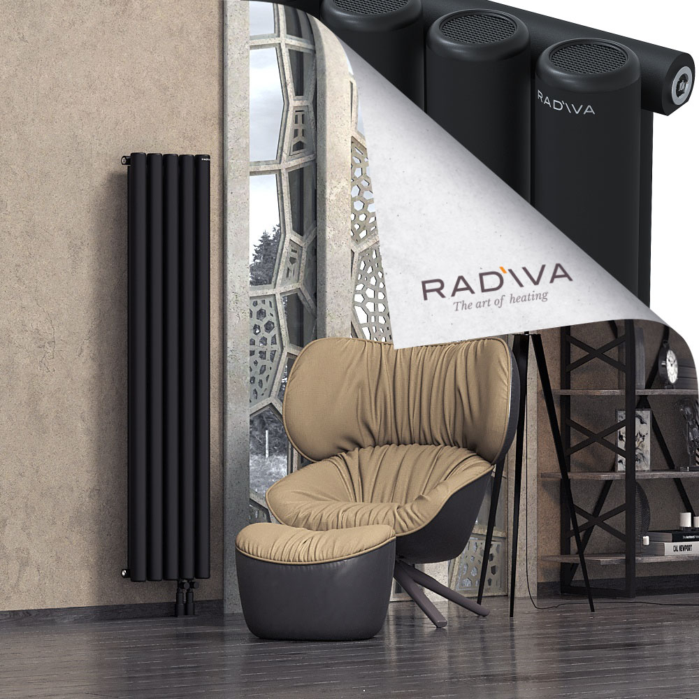 Mati Radiateur En Aluminium 1600x366 Noir - 4