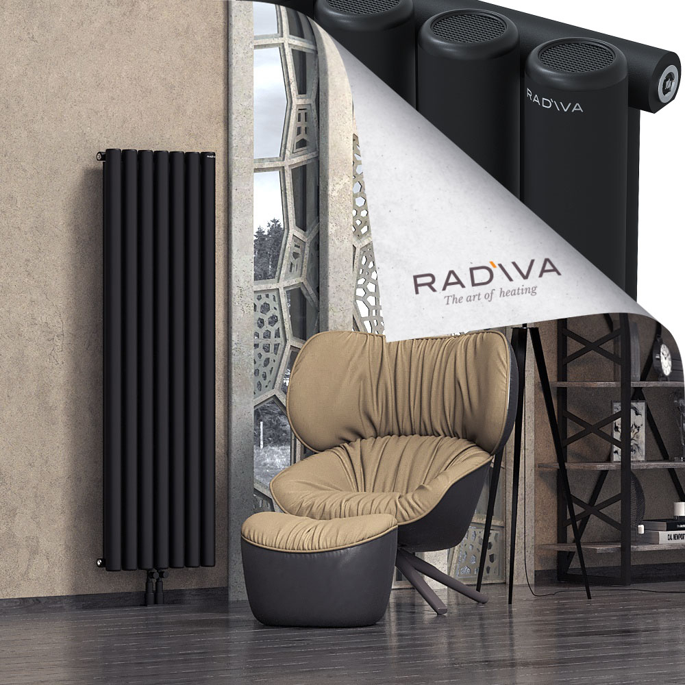 Mati Radiateur En Aluminium 1600x514 Noir - 2