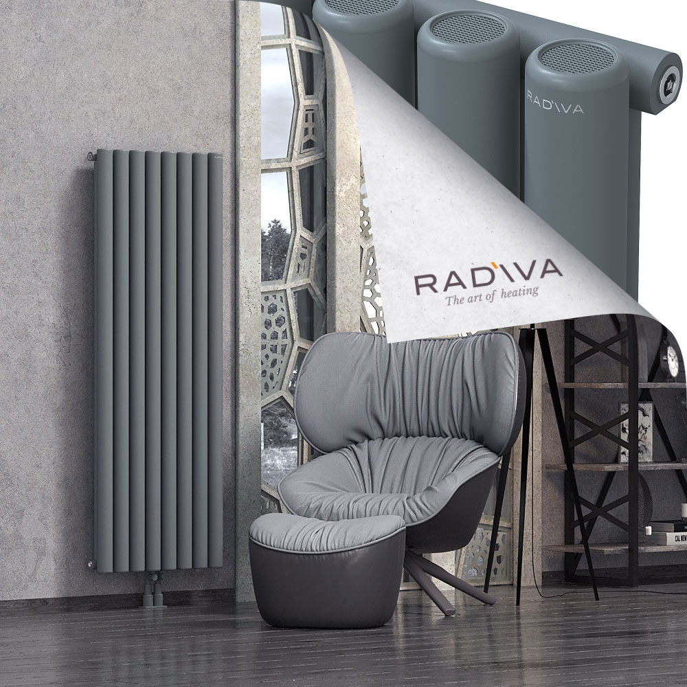 Mati Radiateur En Aluminium 1600x588 Anthracite - 2